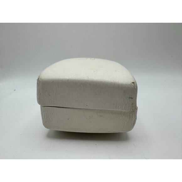 EMPTY Vintage Versace Hard Clamshell Glasses Case White & Gold Made in Italy - Picture 6 of 8